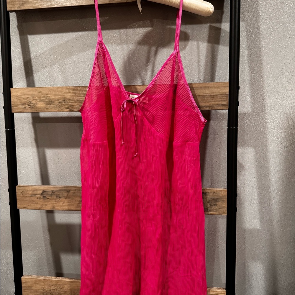 Jones New York Pink Chemise Silky Sleepwear